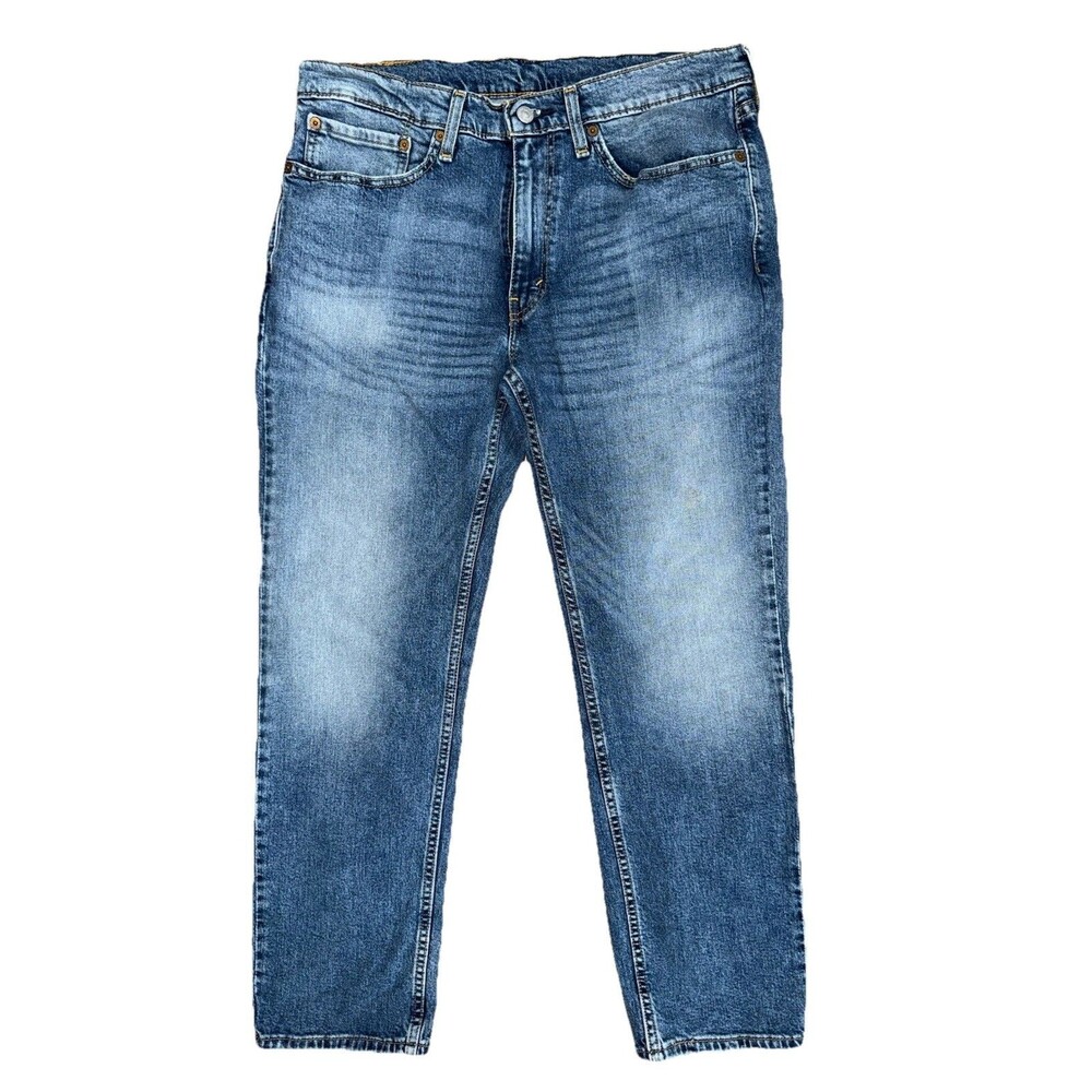 Levi’s 514 Mens 34x30 Blue Denim Straight Leg Jeans